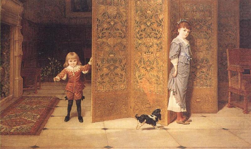 Puritan and Cavalier, Frederick Goodall